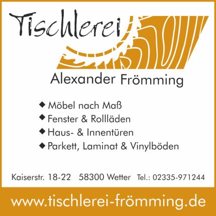 Logotyp från Tischlerei Alexander Frömming