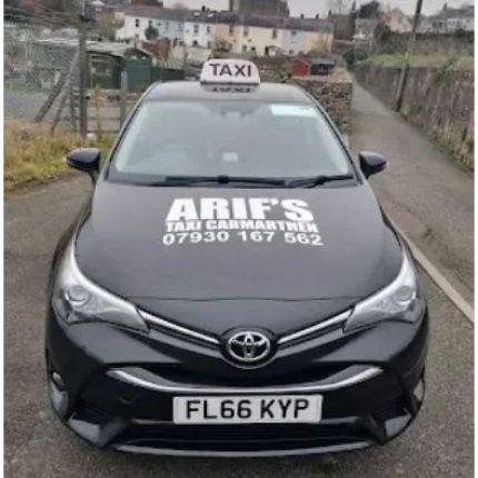 Logo from Arif's Taxis Ltd