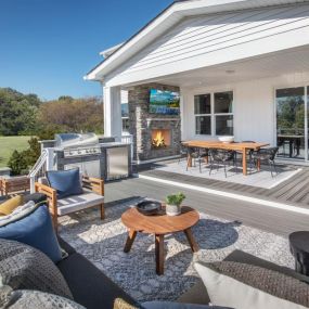 Luxury outdoor living spaces are perfect for outdoor entertaining