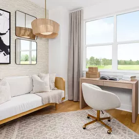 Versatile secondary bedrooms