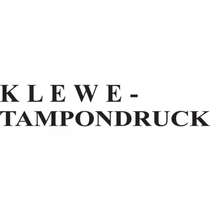 Logotipo de Klewe Tampondruck