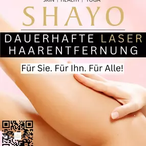 Bild von Dauerhafte Laser Haarentfernung  I Shayo - Skin I Health I Yoga Anastasia Schilling