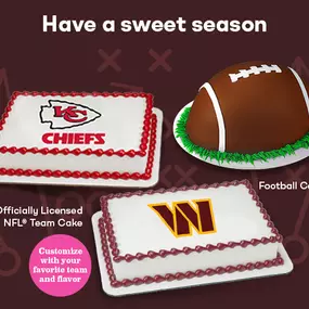 Officially Licensed NFL® Team Cake