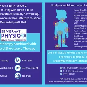 Bild von Shockwave Therapy / Be Vibrant Physio