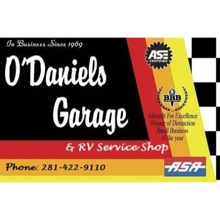 Logo van O'Daniel's Garage & RV