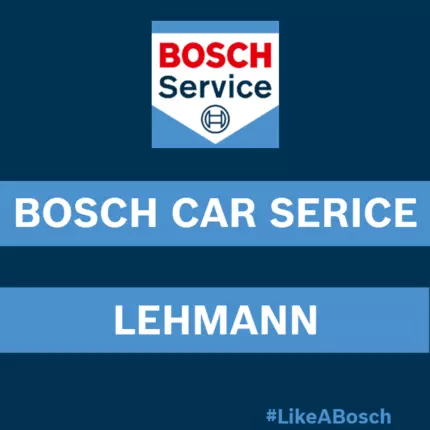 Λογότυπο από BOSCH CAR SERVICE LEHMANN | KFZ-Technik Lehmann