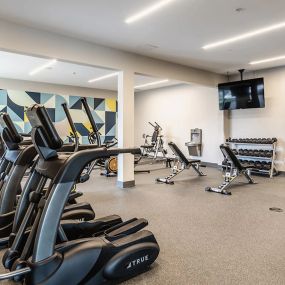 two bedroom unit with gym