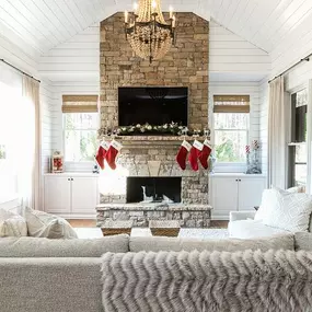 The stockings were hung by the chimney with care, now it's time to treat yourself to luxury window treatments. Contact Budget Blinds of Kendale Lakes today to schedule a design consultation and we will create the perfect #style for you.