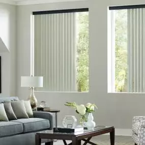 For those tall windows and doors, Vertical Blinds offer the perfect blend of functionality and style. Call us today for your free consultation and see what styles and finishes would fit your space best.