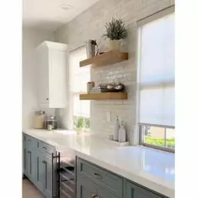 The perfect kitchen is not complete without Motorized Shades. Have the style you want without sacrificing functionality.