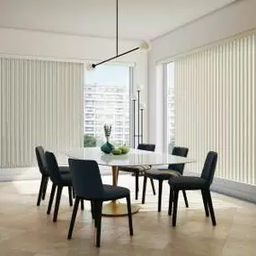 Set the stage for unforgettable experiences with our Enlightened Style Vertical Blinds. Let natural light cascade through these elegant blinds, creating an enchanting ambiance that complements every occasion.