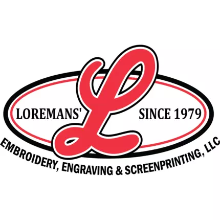 Logotipo de Loremans' Embroidery, Engraving and Screen Printing