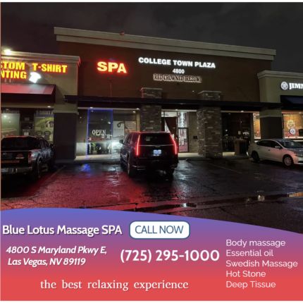 Logotipo de Blue Lotus Massage SPA