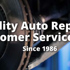 Depend on 30+ years of locally owned & operated automotive repairs delivered with the latest technology by experienced service technicians at fair pricing!