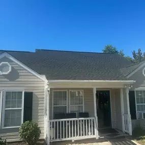 New insurance roof installation in completed in Knightdale, NC