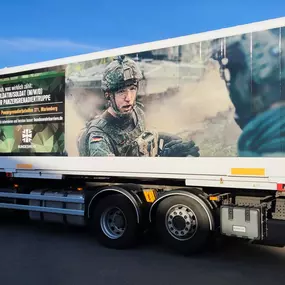 Bundeswehr LKW Folierung