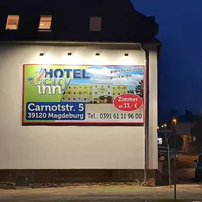 Fassadenwerbung