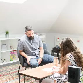 The Phoenix Counseling Collective specializes in child counseling, providing expert therapists who guide children through emotional challenges with care and compassion. Our child-focused therapy services, including trauma therapy, are tailored to support young clients on their journey toward emotional well-being.