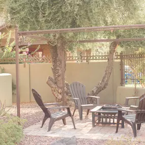 The Phoenix Counseling Collective provides a serene outdoor space for clients to reflect and relax. Whether you're seeking counseling or emotional intelligence consulting, we offer a peaceful environment to support your healing journey.