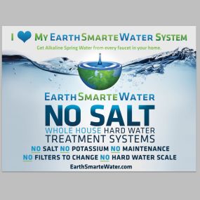 Get Alkaline Spring Water from every faucet in  your home with our No Salt Whole House Hard Water Treatment System