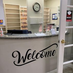 Towngate Family Dental and Ortho Reception desk