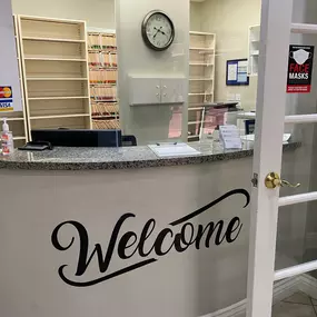 Towngate Family Dental and Ortho Reception desk