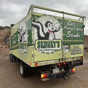 Skunky's Junk Removal is your go-to solution for eco-friendly junk disposal! We pride ourselves on handling your unwanted items responsibly while maintaining a tidy environment.