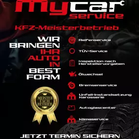 Bild von MyCar Service KFZ-Meisterbetrieb und Reifenservice