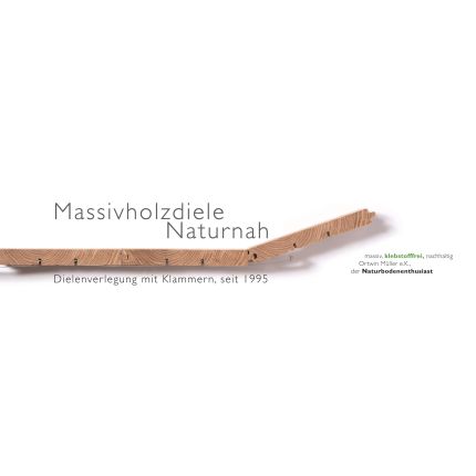 Logo von Massivholzdiele Naturnah