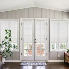 Our Smart Home Collection motorized options make it easy to go cordless. But a safer home doesn't always mean new window treatments. We can retrofit your existing window coverings to make them motorized and child-safe, no matter your style or budget. Call your local Budget Blinds of Enfield today an