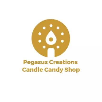 Logotipo de Pegasus Creations Candle Candy Shop