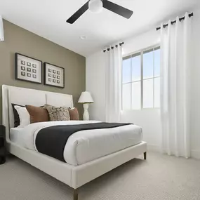 Silver Creek Floor Plan Model Secondary Bedroom