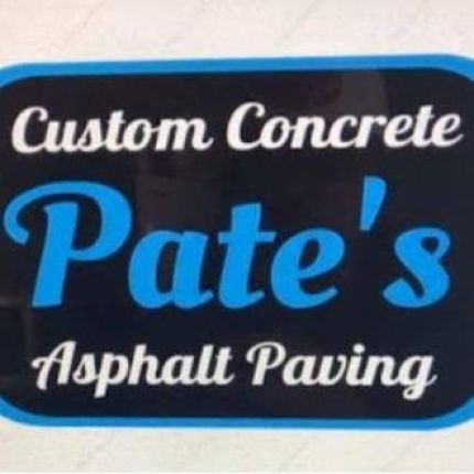 Logo from Pate's Custom Concrete & Asphalt Paving