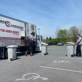 Wiggins Shredding provides one-time purge mobile shredding services in PA, NJ, MD and DE.