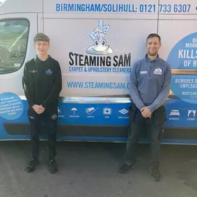 Steaming Sam Carpet Cleaning team