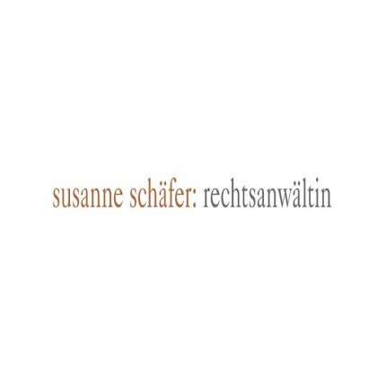 Logo fra Rechtsanwältin Susanne Schäfer