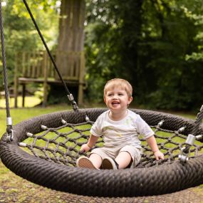 Children will love the playground at Sledmere House Gardens, a perfect spot for family fun in the beautiful outdoors.