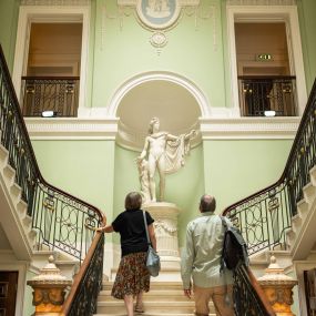 Step inside Sledmere House to admire its grand architecture and classical sculptures, a true representation of British heritage and elegance.