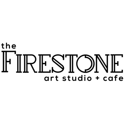 Logo from The Firestone | Art studio + Cafe