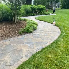 Stone walkway