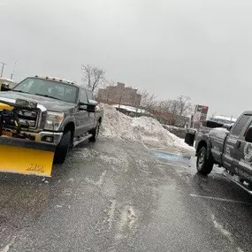 Snow plowing