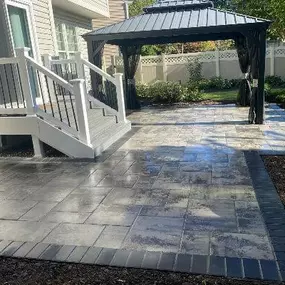 Patio installation