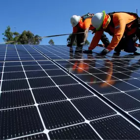 Roof with solar