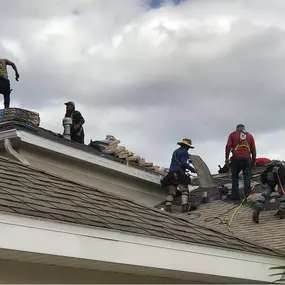 5 star crew on roof