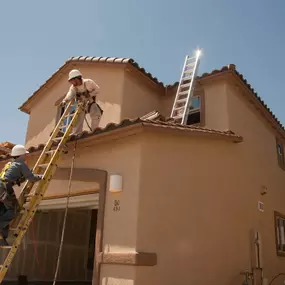 Tile roof construction