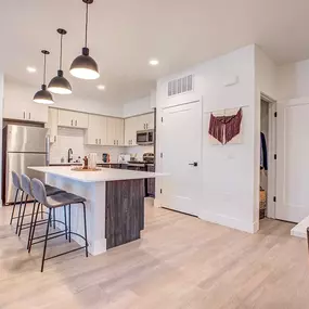 Kitchen at 38 NORTH Apartments