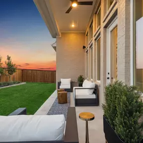 Hazelwood 55' Series Model Backyard