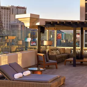 Caesars Palace Nobu Villa outdoor patio