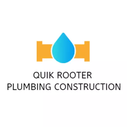 Logotipo de Quik Rooter Plumbing Construction