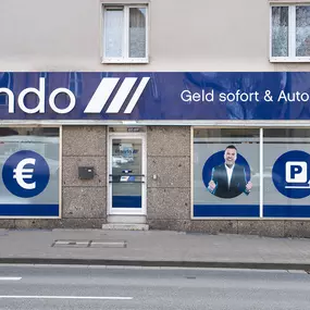 Außenansicht Pfando Filiale Bayreuth